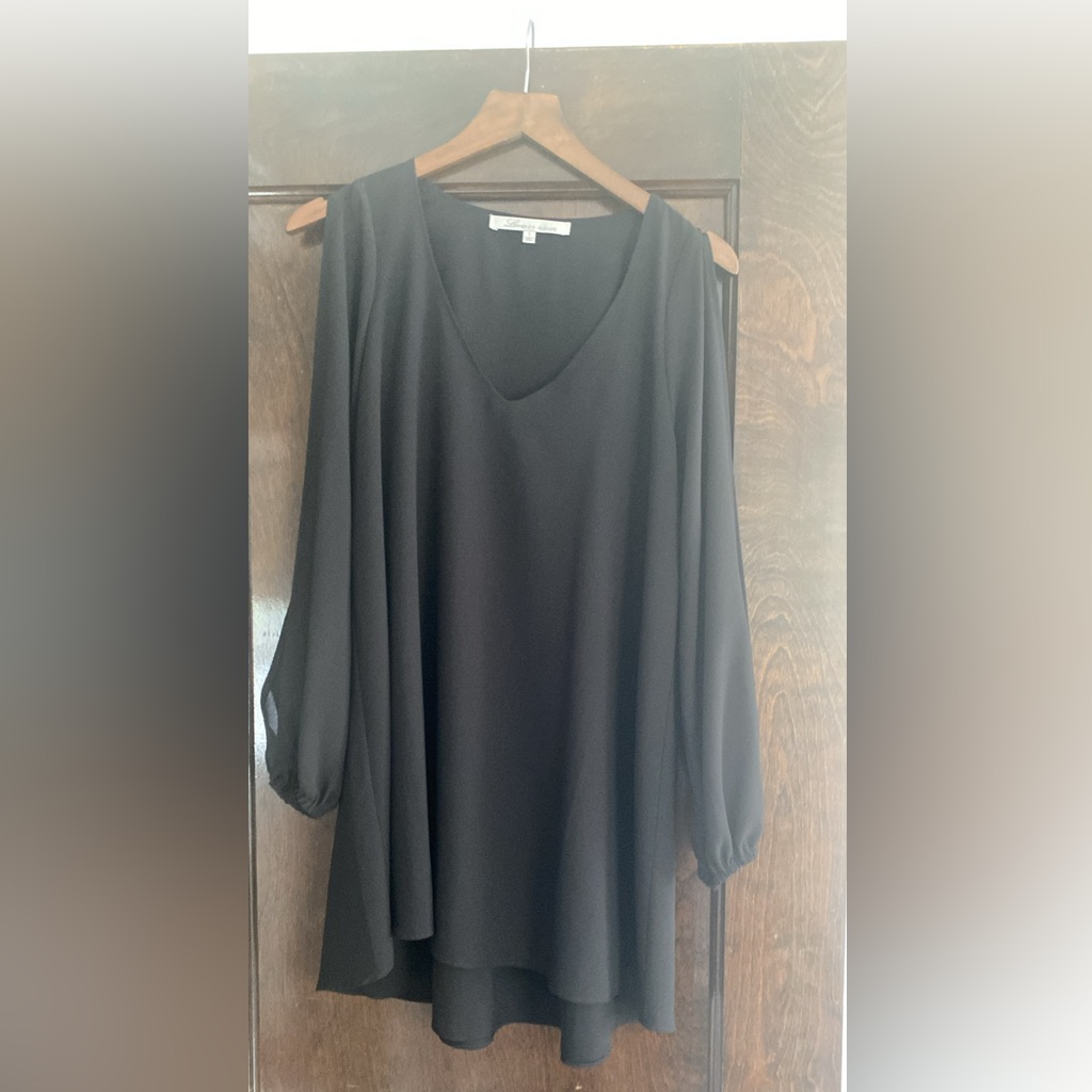 Lovers & Friends Black Open Sleeve Dress Size S